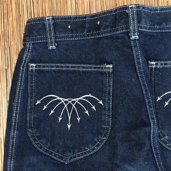 Vintage Pizzazz Jeans Womens 8 Dark Wash Slimming - Picture 8 of 12